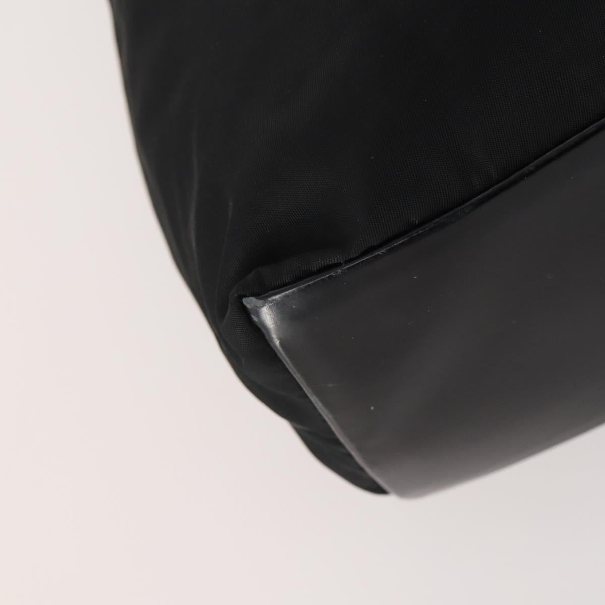 PRADA Shoulder Bag Nylon 2 Set Black Auth 181336