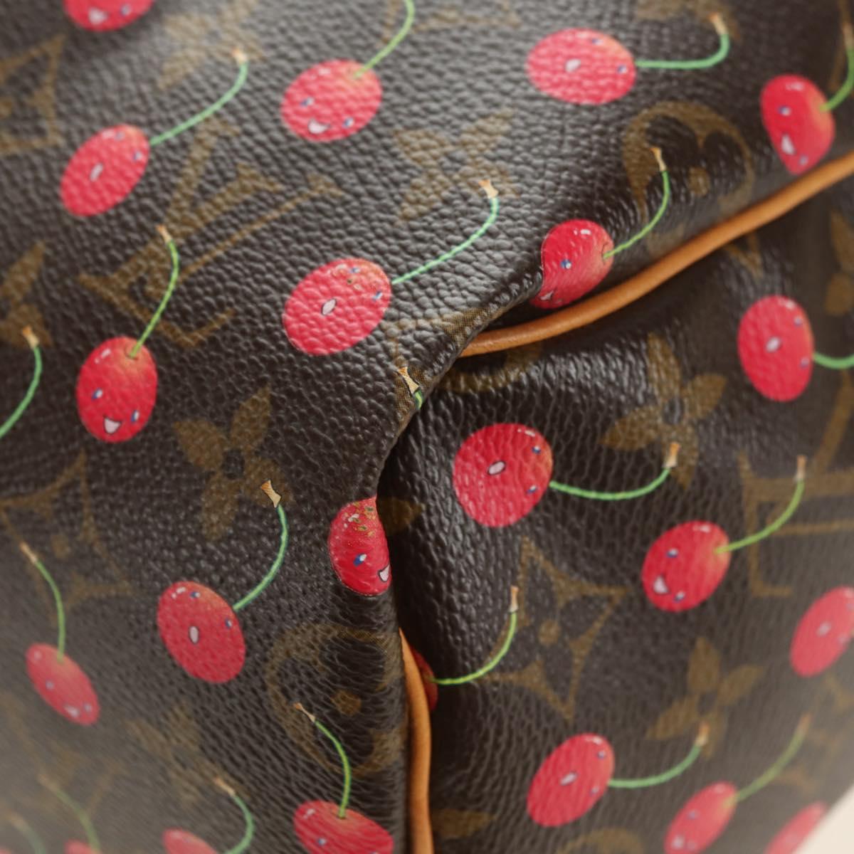 LOUIS VUITTON Monogram Cherry Speedy 25 Hand Bag M95009 LV Auth 181352SAV