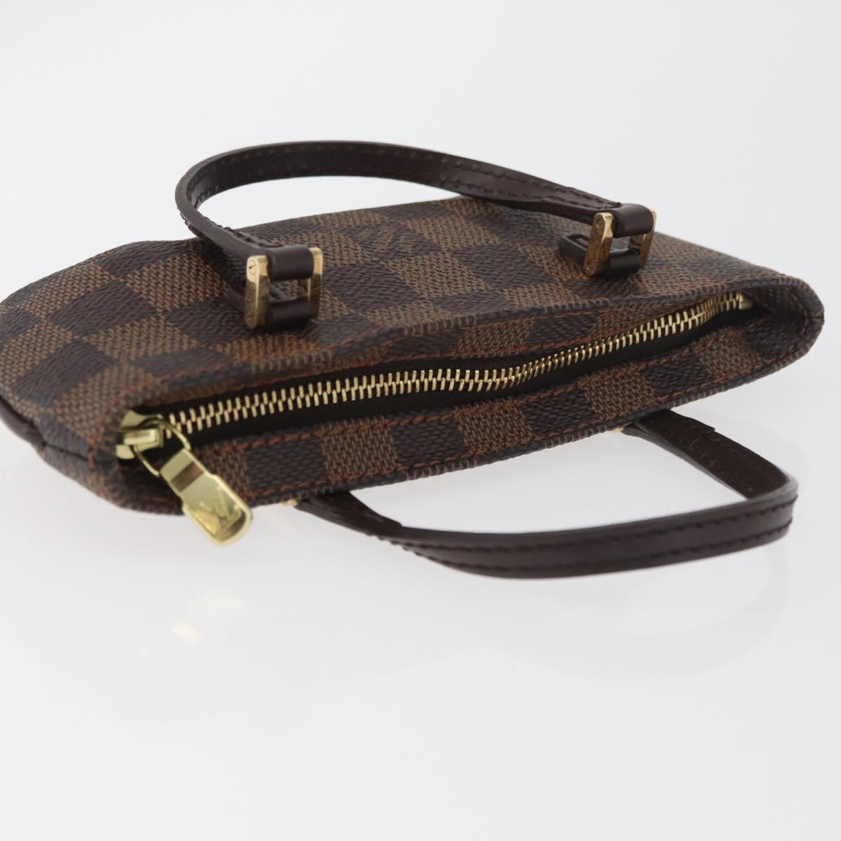 LOUIS VUITTON Damier Ebene Manosque GM Accessory Pouch N51120 LV Auth 181370A