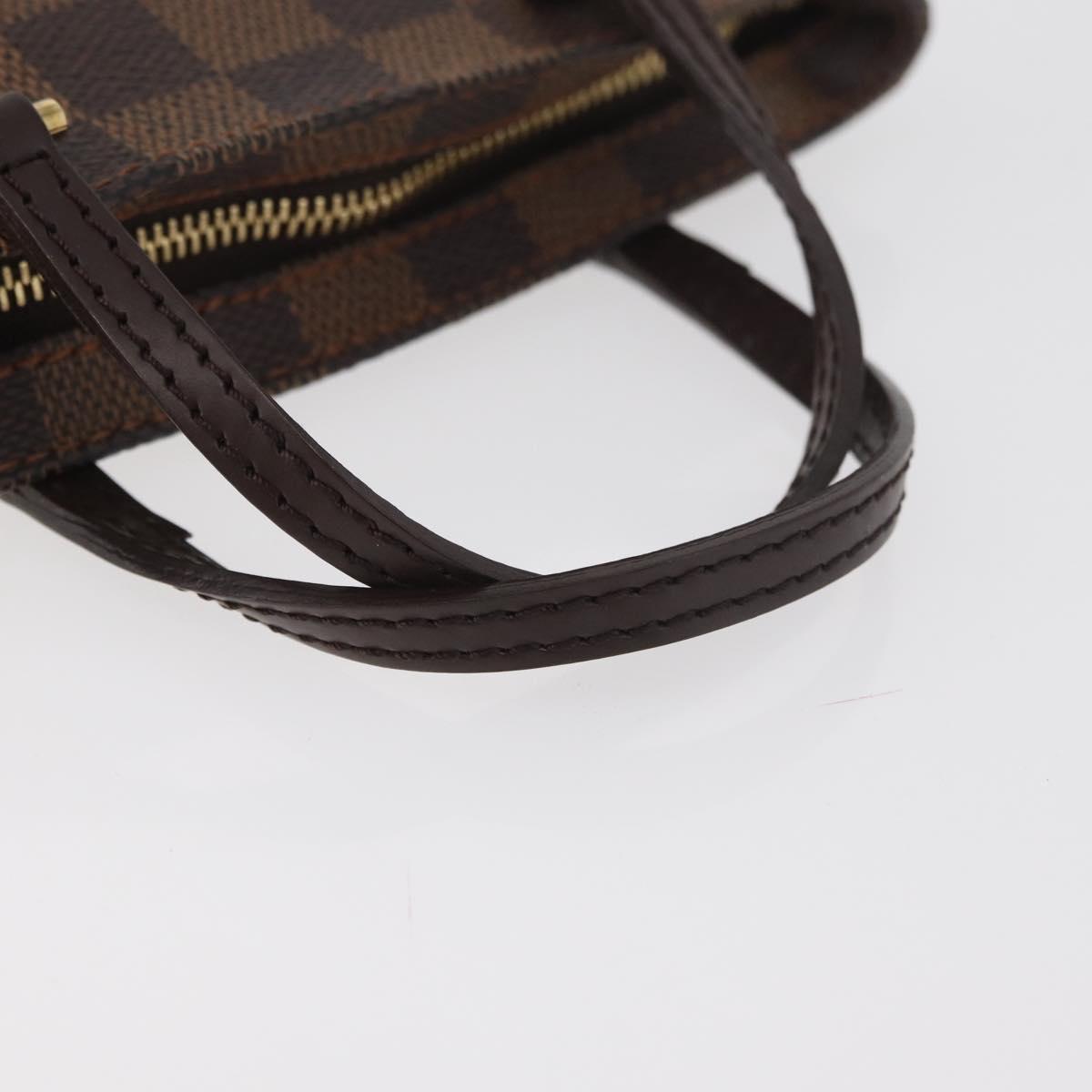 LOUIS VUITTON Damier Ebene Manosque GM Accessory Pouch N51120 LV Auth 181370A