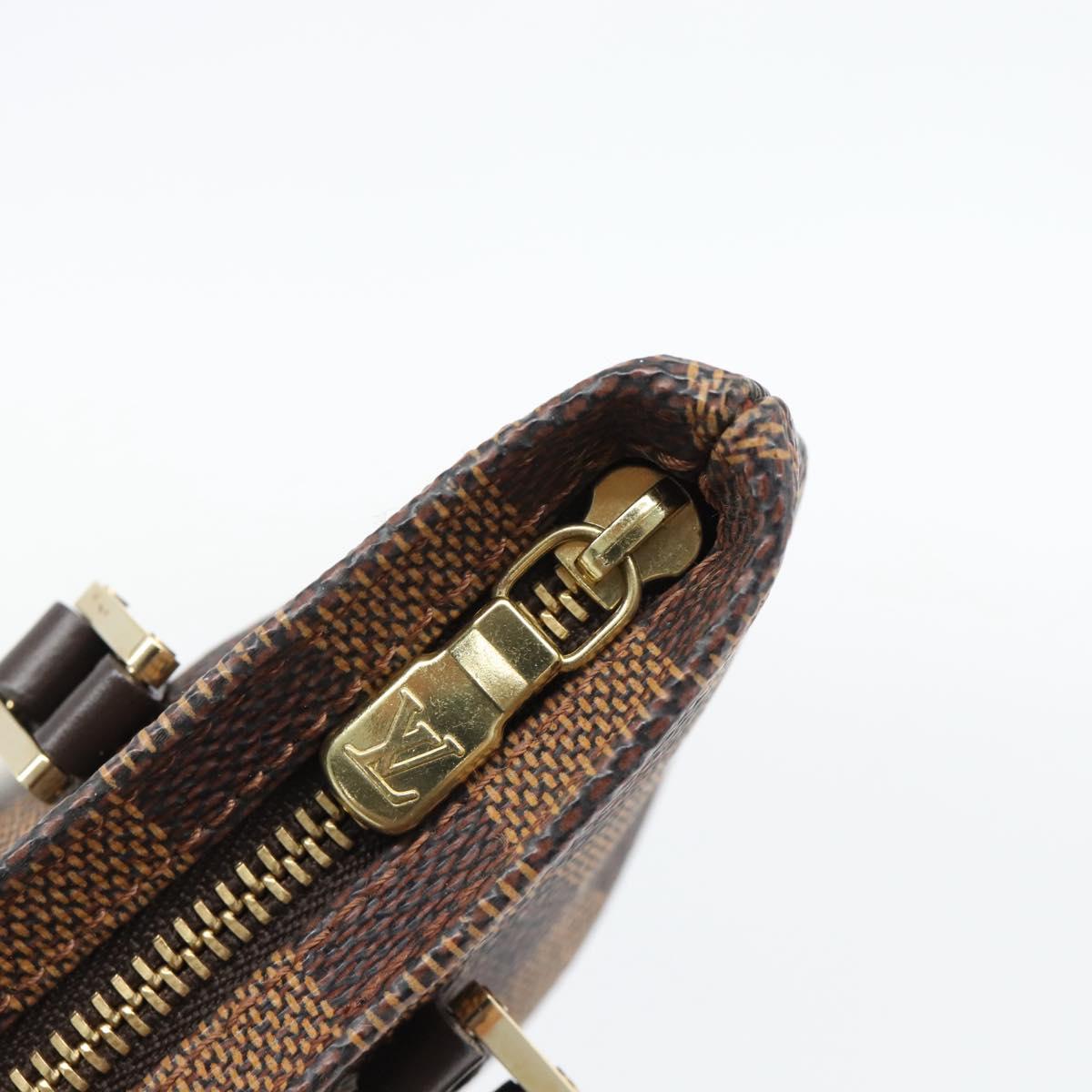 LOUIS VUITTON Damier Ebene Manosque GM Accessory Pouch N51120 LV Auth 181371A