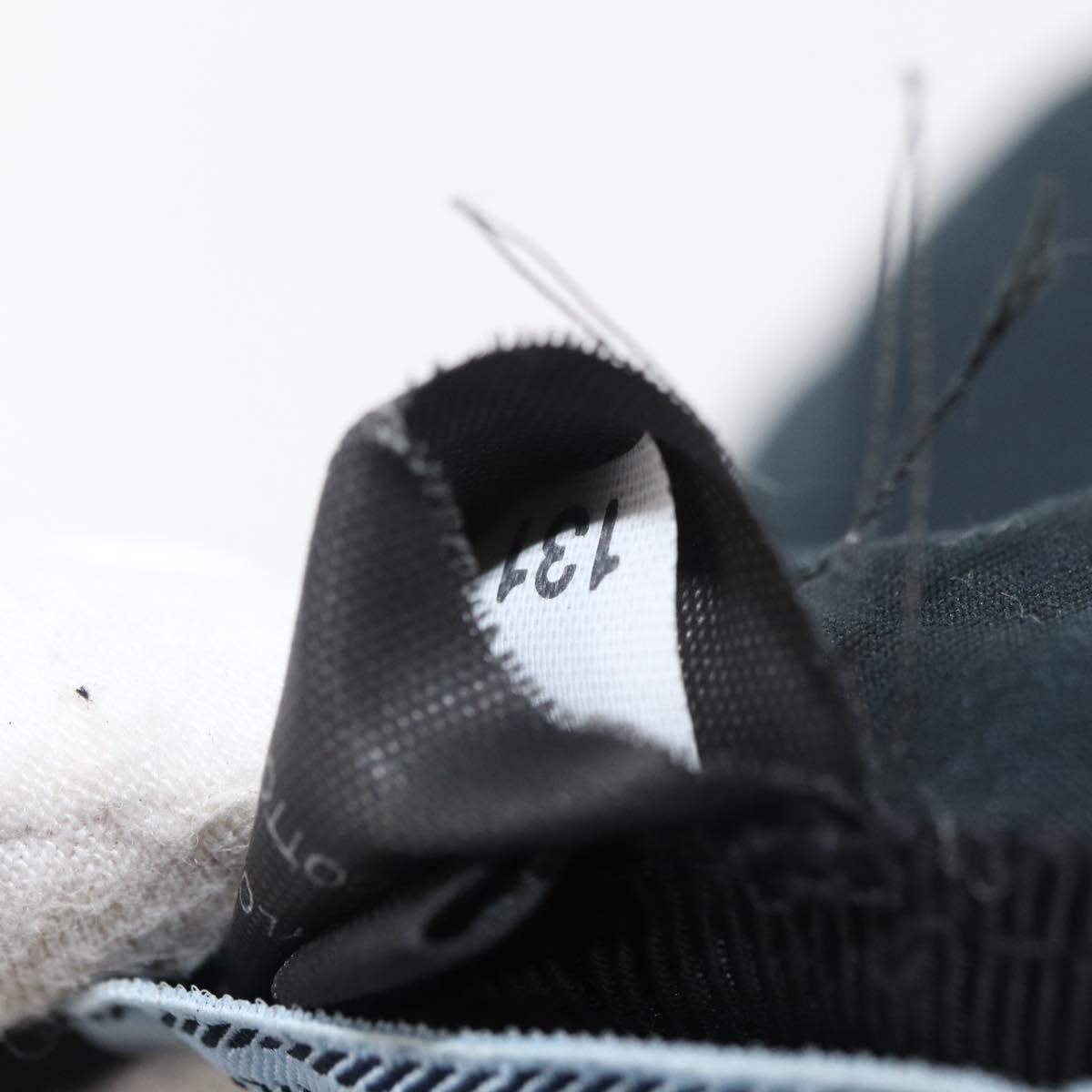 PRADA Hat Nylon M Black Auth 181375M