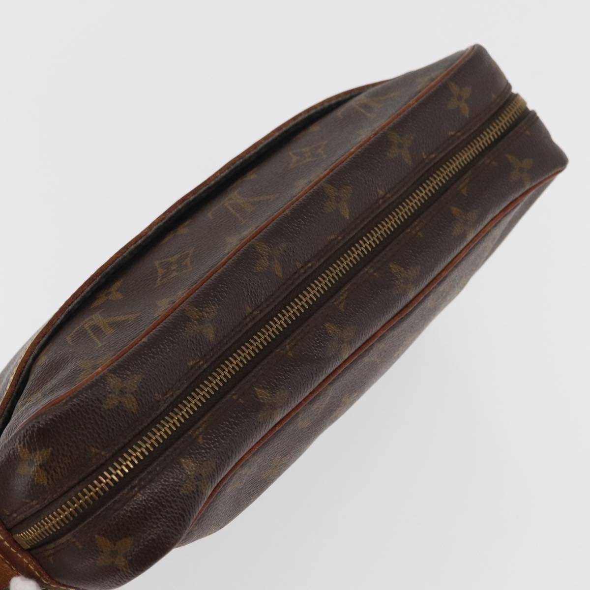 LOUIS VUITTON Monogram Compiegne 28 Clutch Bag M51845 LV Auth 181382