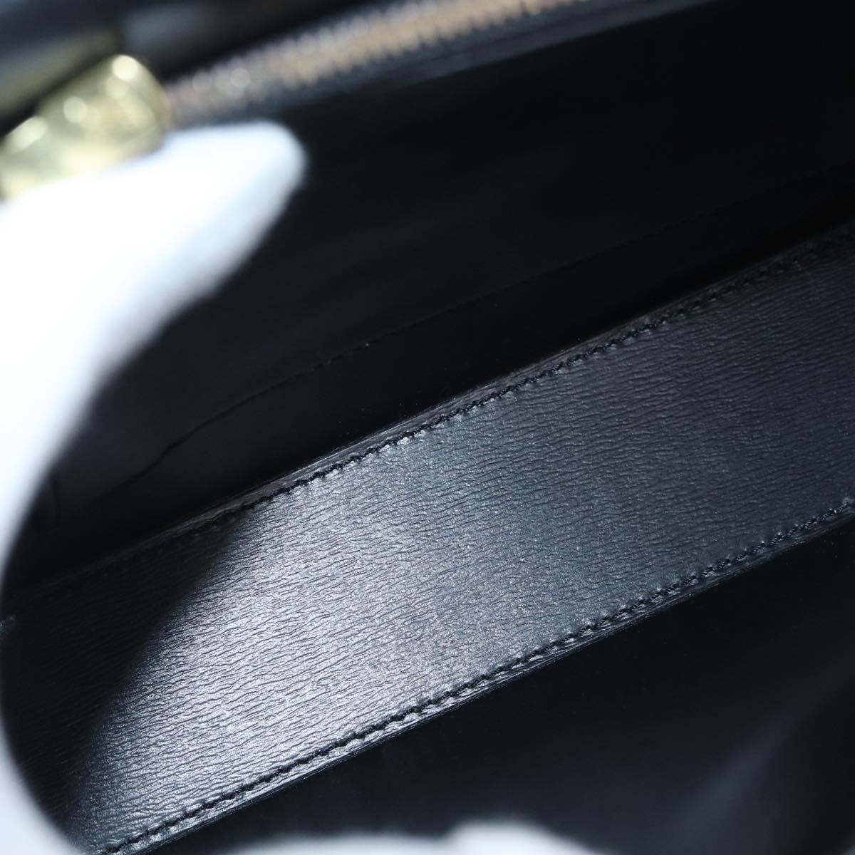 LOUIS VUITTON Epi Malesherbes Hand Bag Black M52372 LV Auth 181383