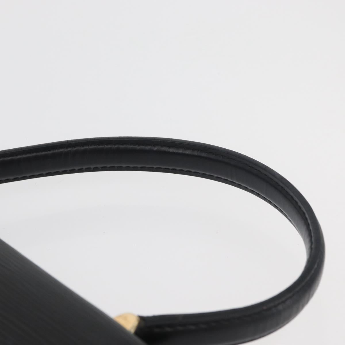 LOUIS VUITTON Epi Malesherbes Hand Bag Black M52372 LV Auth 181383