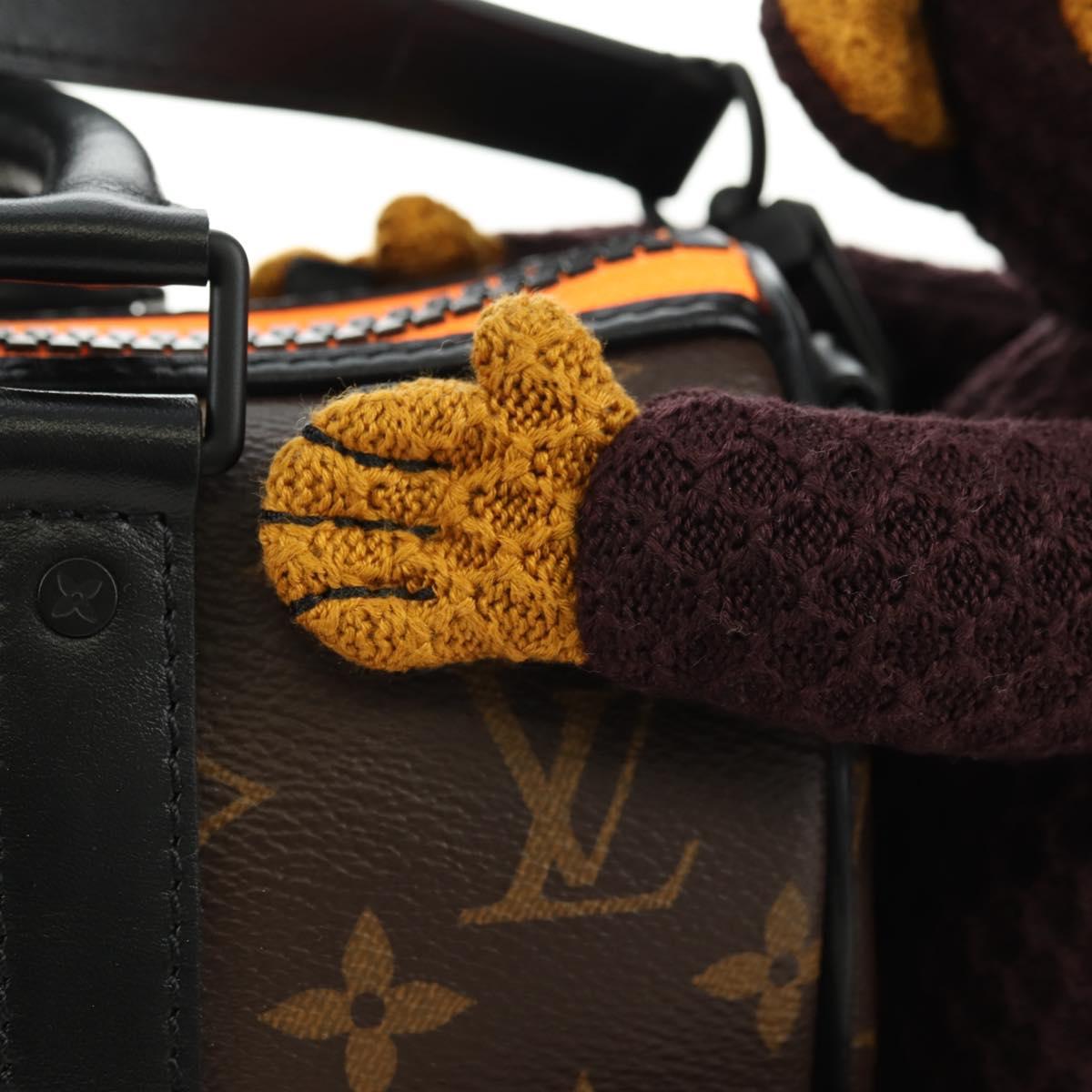 LOUIS VUITTON Monogram Monkey Puppet Keepal lXS Bag M80118 LV Auth 181387SM