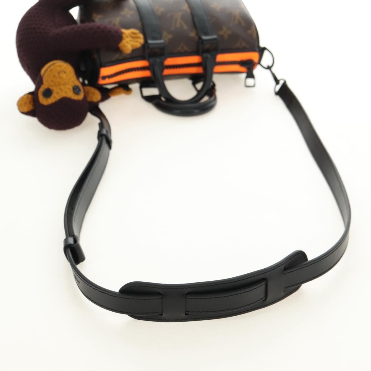 LOUIS VUITTON Monogram Monkey Puppet Keepal lXS Bag M80118 LV Auth 181387SM