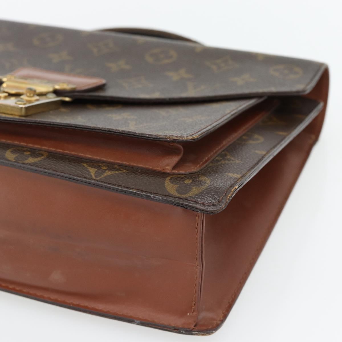 LOUIS VUITTON Monogram Monceau 28 Hand Bag M51185 LV Auth 181393