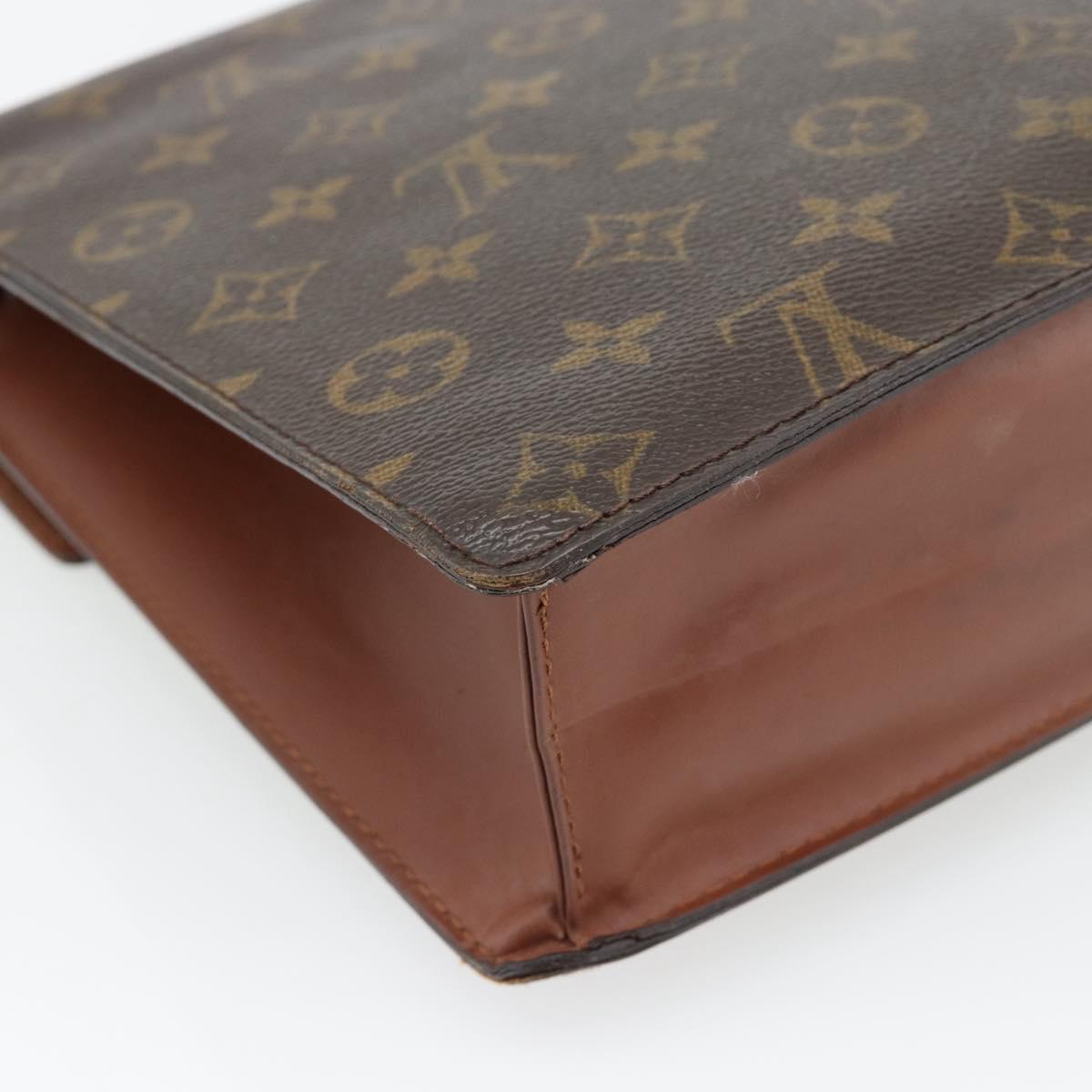 LOUIS VUITTON Monogram Monceau 28 Hand Bag M51185 LV Auth 181393
