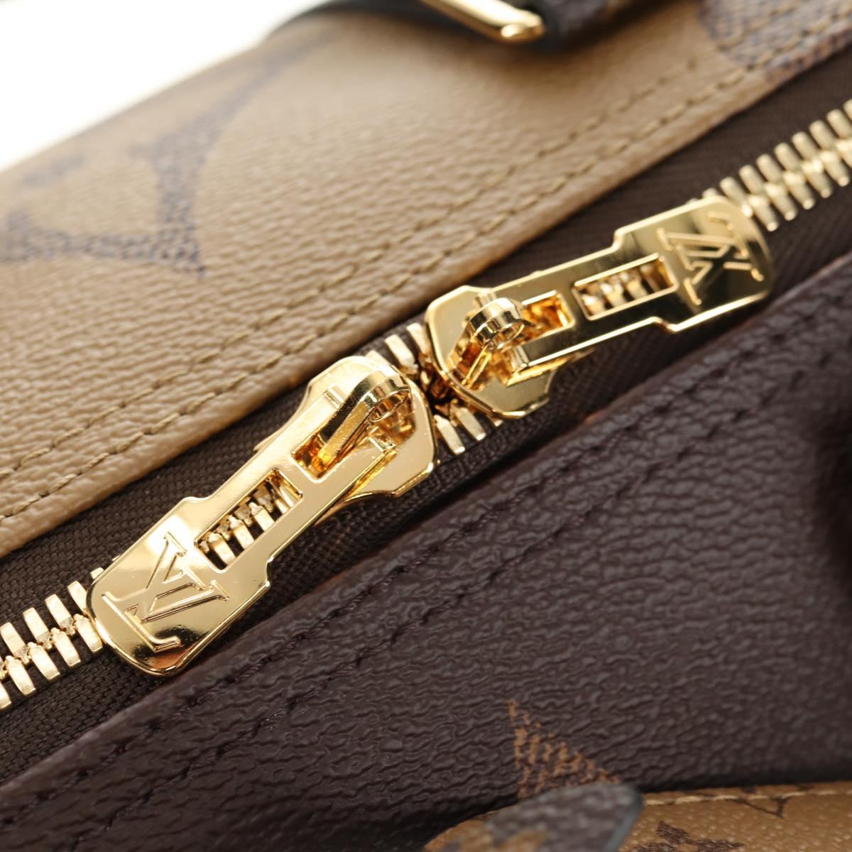 LOUIS VUITTON Reverse Giant Keepall Bandouliere 45 Bag M47211 LV Auth 181403SM