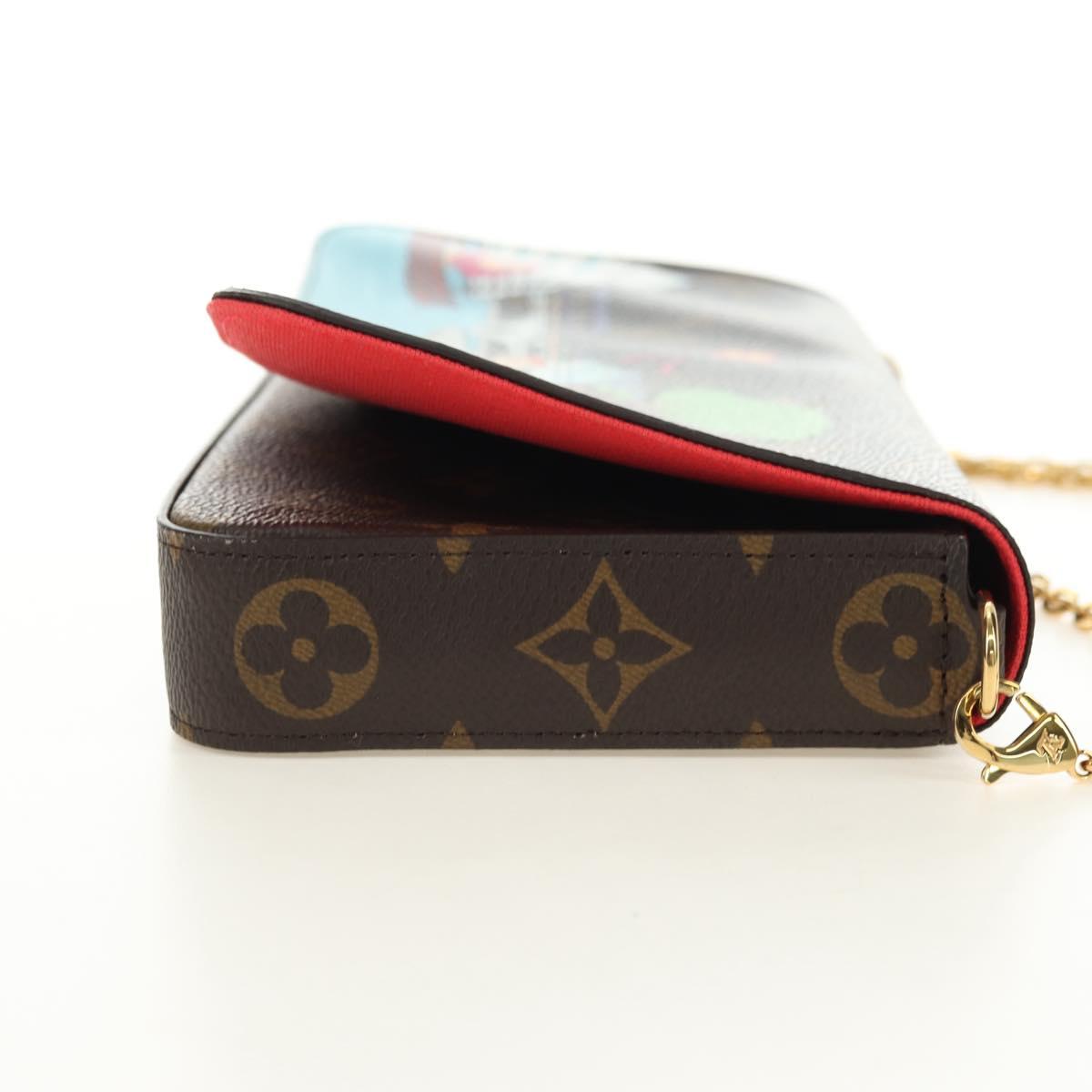 LOUIS VUITTON Monogram Vivienne Pochette Felice Shoulder Bag LV Auth 181444SAM