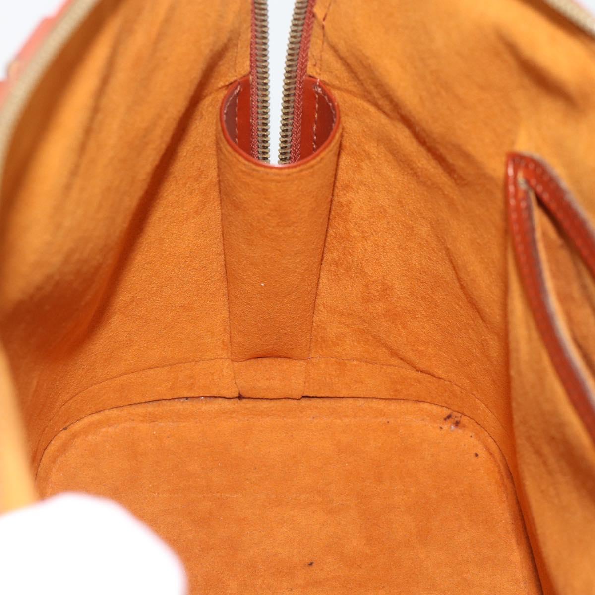 LOUIS VUITTON Epi Alma Hand Bag Brown M52143 LV Auth 181467V
