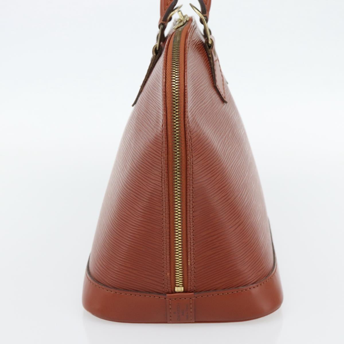 LOUIS VUITTON Epi Alma Hand Bag Brown M52143 LV Auth 181467V