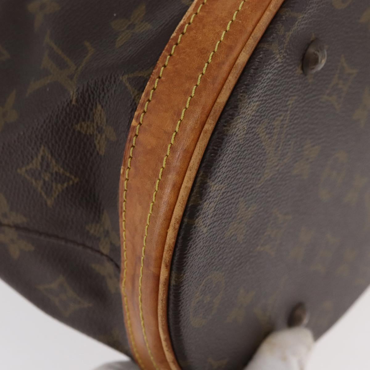 LOUIS VUITTON Monogram Bucket GM Shoulder Bag M42236 LV Auth 181469