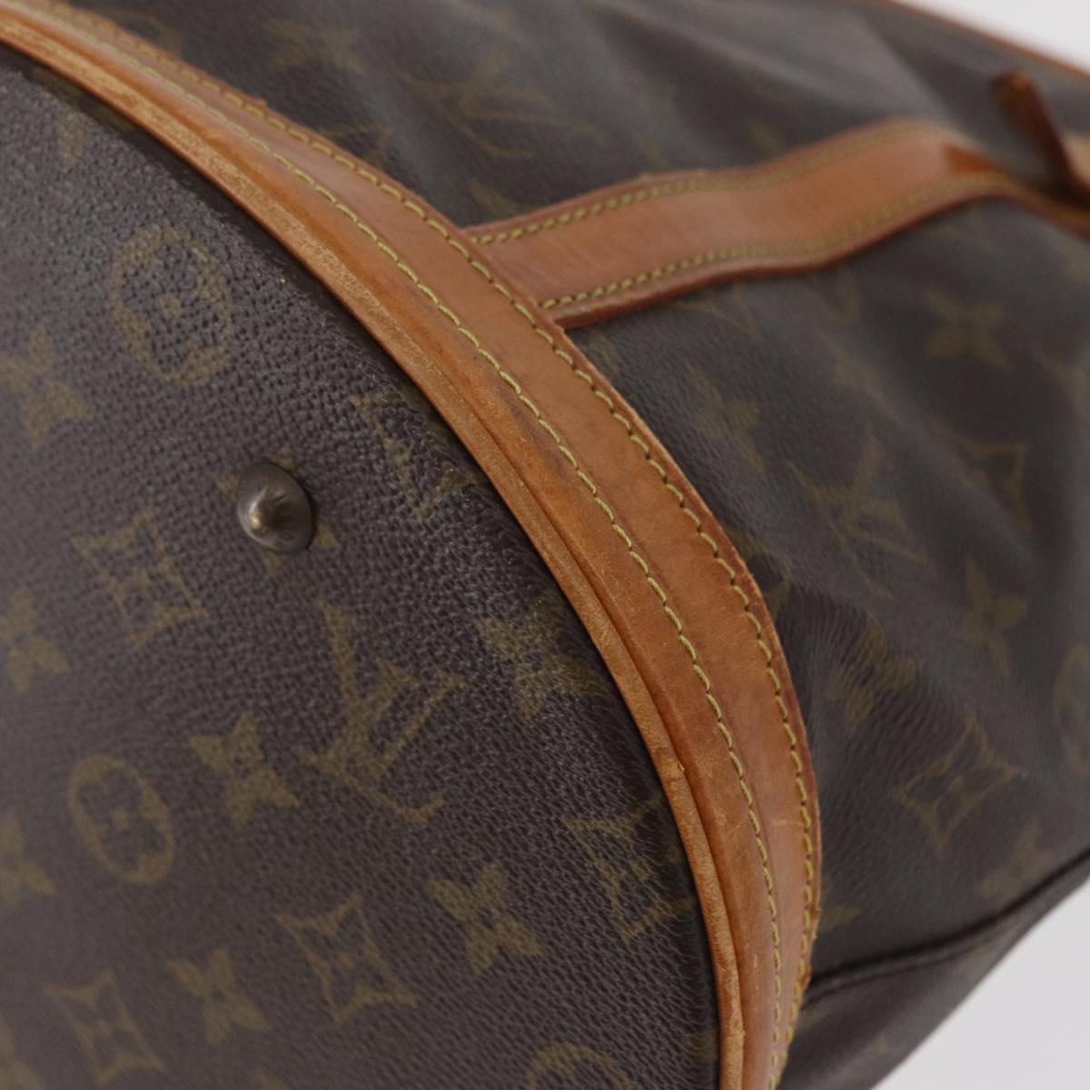 LOUIS VUITTON Monogram Bucket GM Shoulder Bag M42236 LV Auth 181469