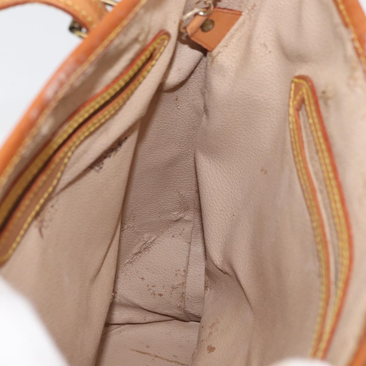 LOUIS VUITTON Monogram Bucket GM Shoulder Bag M42236 LV Auth 181469