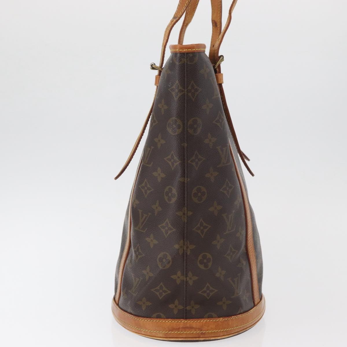 LOUIS VUITTON Monogram Bucket GM Shoulder Bag M42236 LV Auth 181469