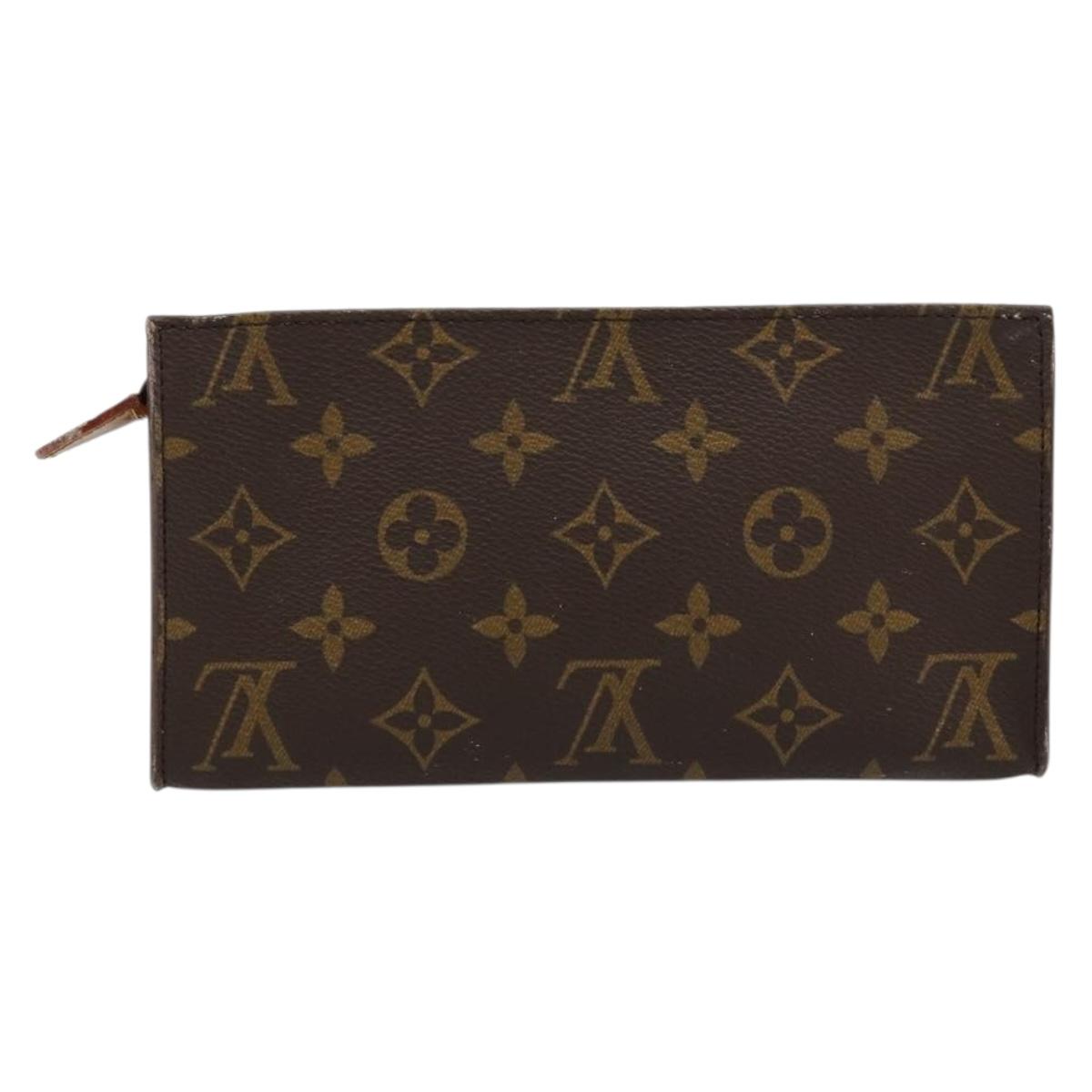 LOUIS VUITTON Monogram Bucket GM Accessory Pouch LV Auth 181470