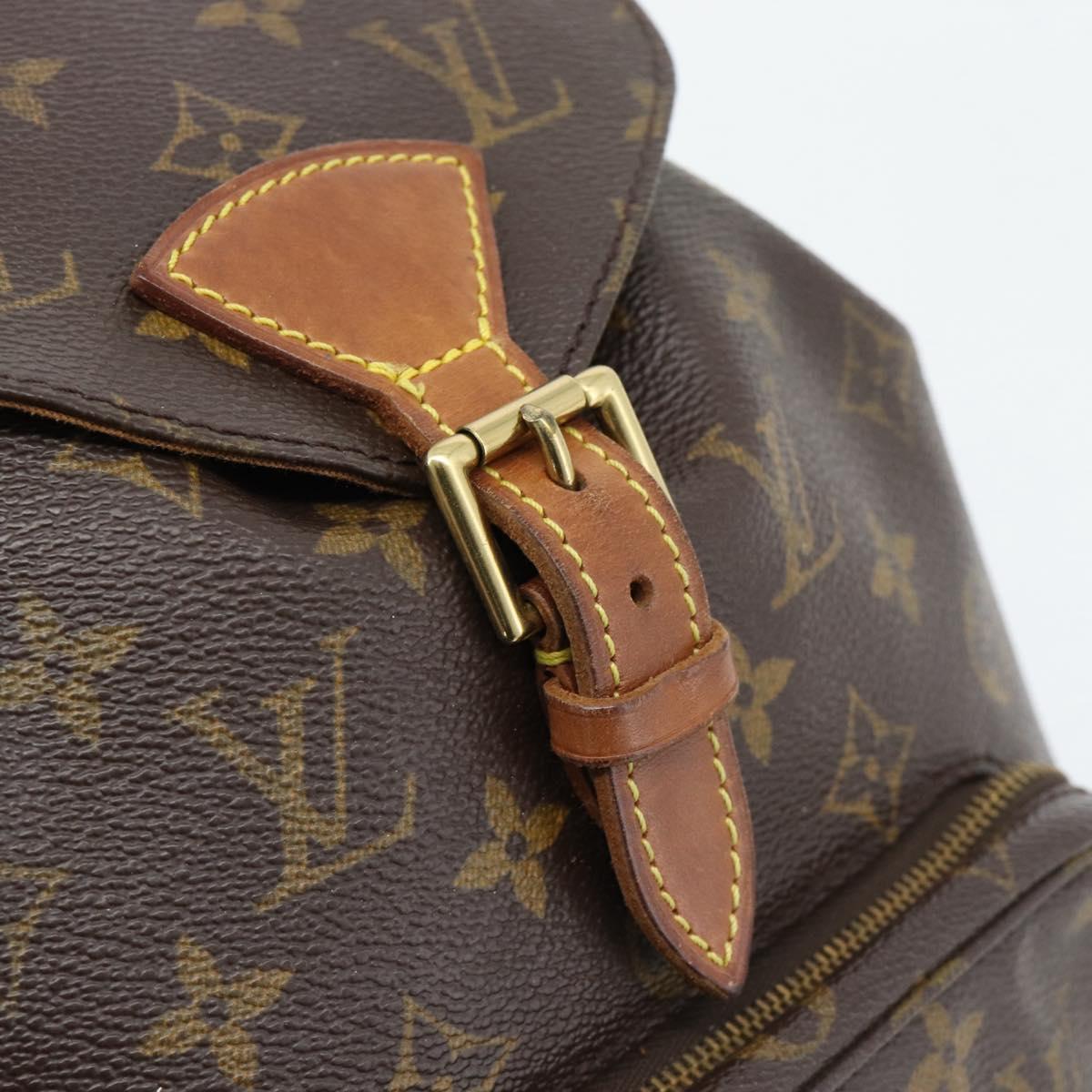 LOUIS VUITTON Monogram Montsouris MM Backpack M51136 LV Auth 181474