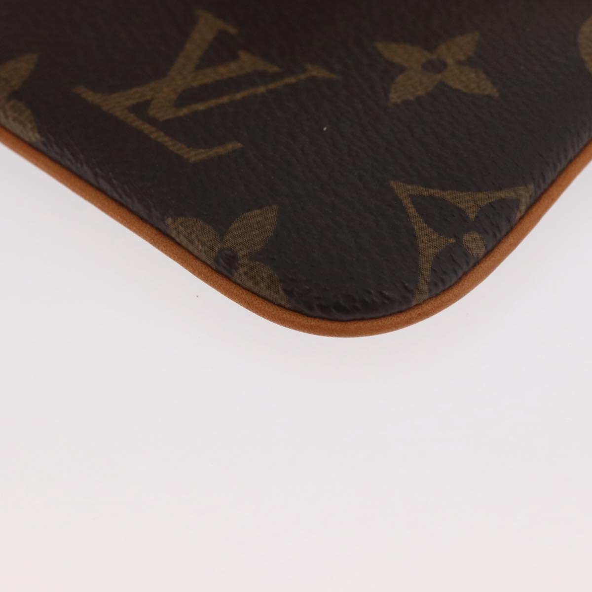 LOUIS VUITTON Monogram EtuiTelephonne MM Cell Phone Case M66546 LV Auth 181484A