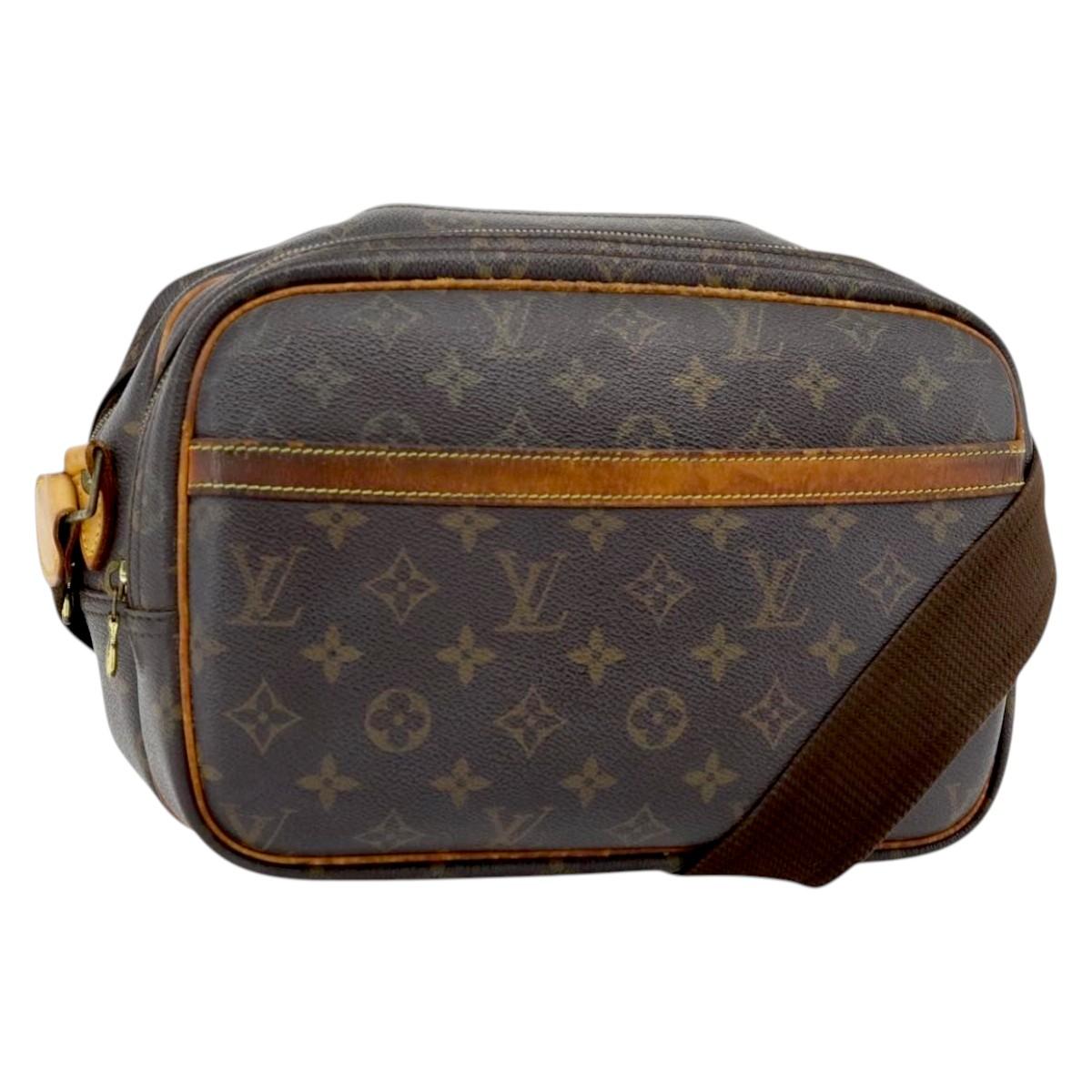 LOUIS VUITTON Monogram Reporter PM Shoulder Bag M45254 LV Auth 181510