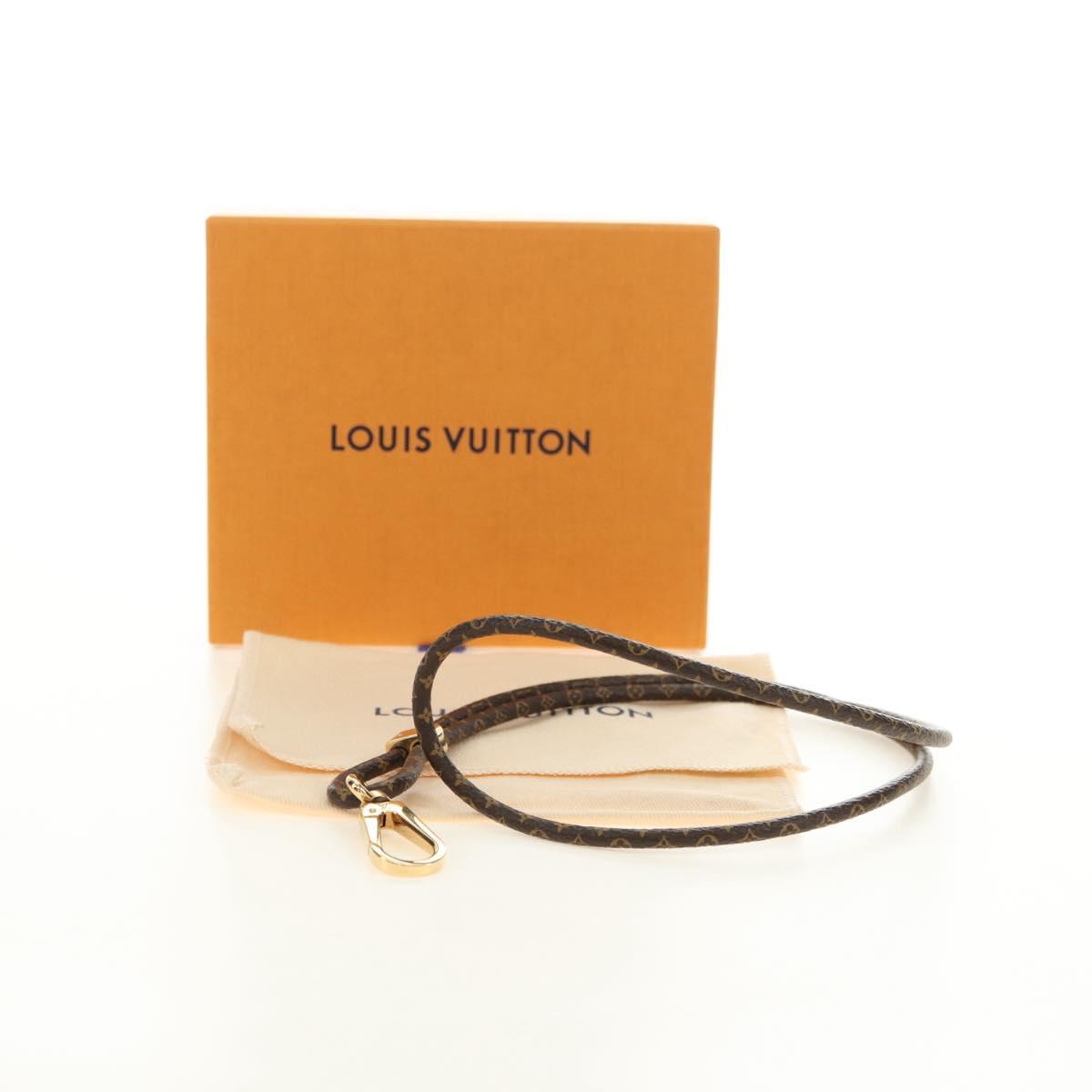 LOUIS VUITTON Von Holder Louise iPhone Case Strap M68382 LV Auth 181515M