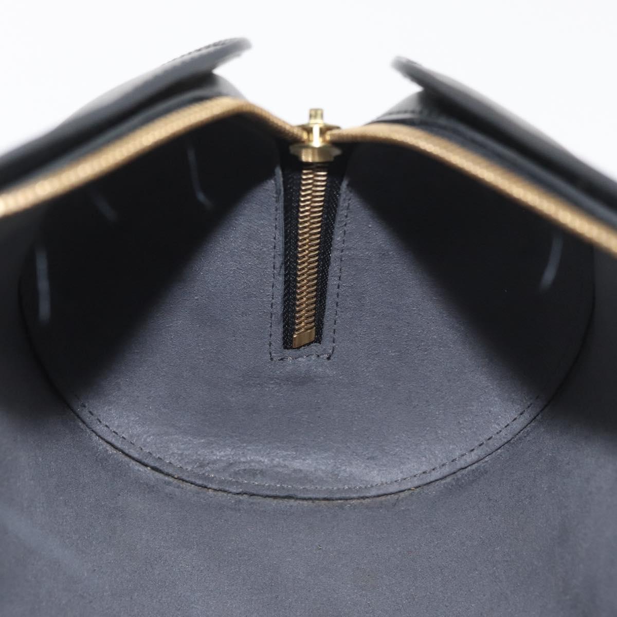 LOUIS VUITTON Epi Soufflot Hand Bag Black M52222 LV Auth 181533SAV