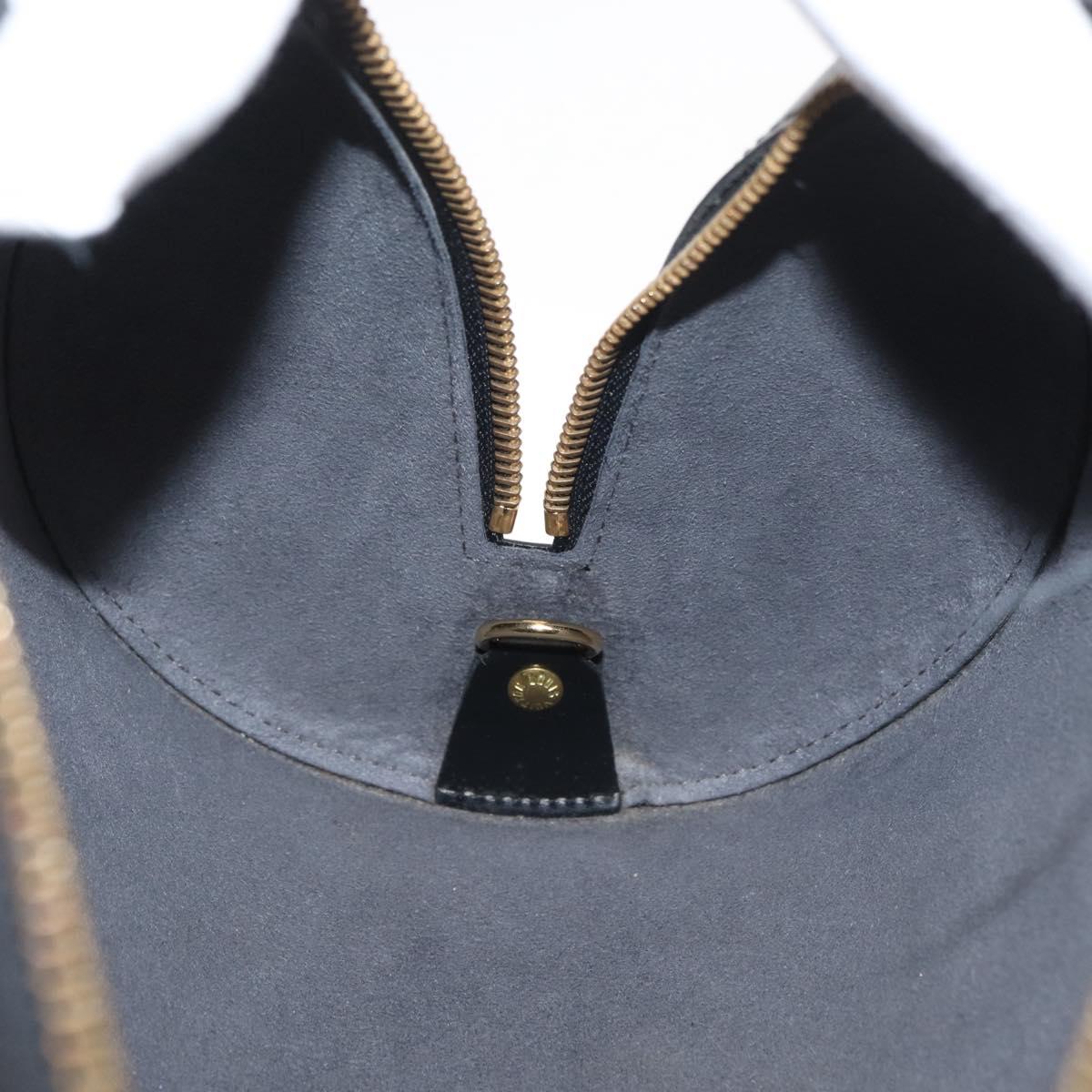 LOUIS VUITTON Epi Soufflot Hand Bag Black M52222 LV Auth 181533SAV