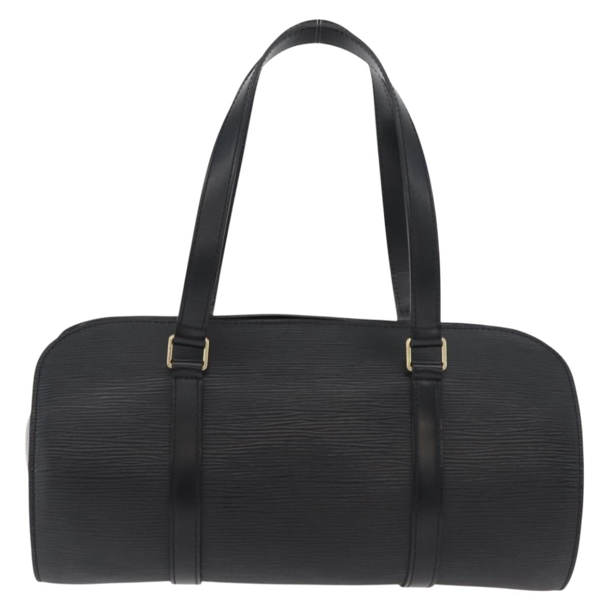 LOUIS VUITTON Epi Soufflot Hand Bag Black M52222 LV Auth 181533SAV