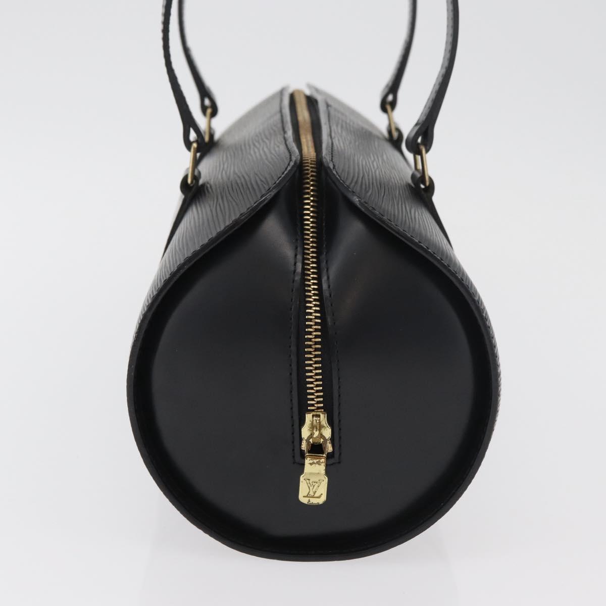 LOUIS VUITTON Epi Soufflot Hand Bag Black M52222 LV Auth 181533SAV