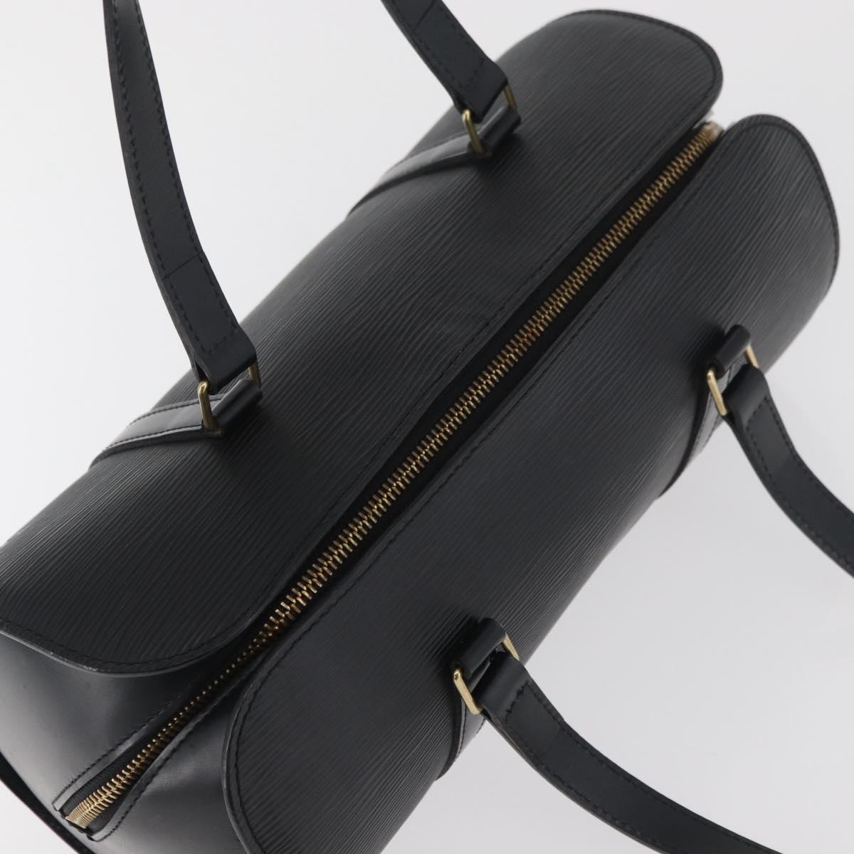LOUIS VUITTON Epi Soufflot Hand Bag Black M52222 LV Auth 181533SAV