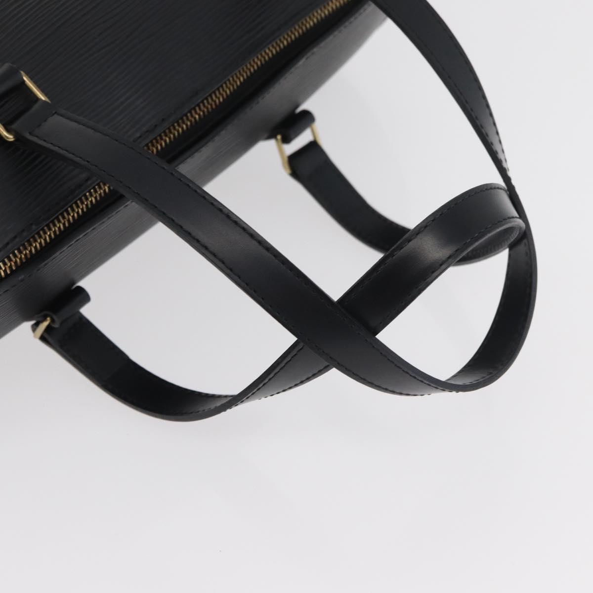 LOUIS VUITTON Epi Soufflot Hand Bag Black M52222 LV Auth 181533SAV