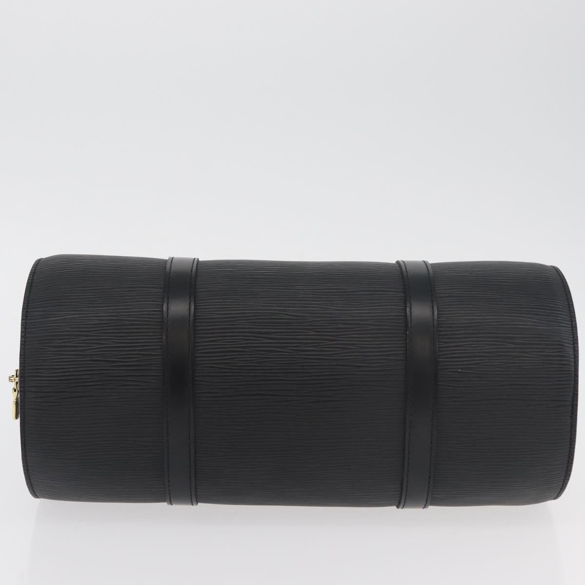 LOUIS VUITTON Epi Soufflot Hand Bag Black M52222 LV Auth 181533SAV