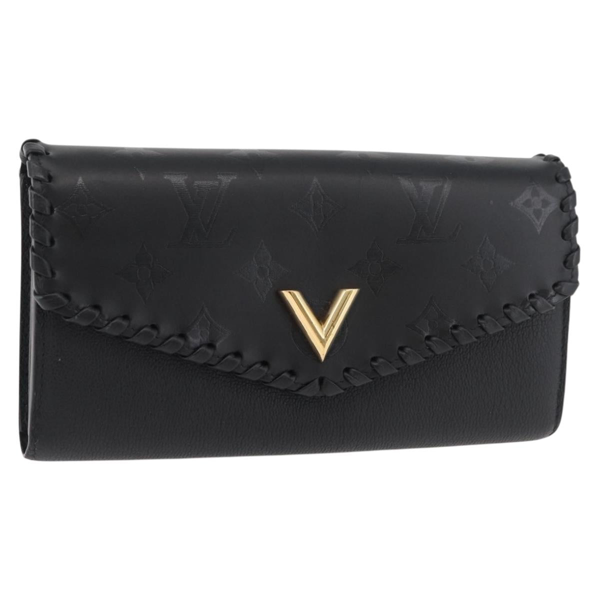 LOUIS VUITTON Monogram Very Portefeuille Verry Wallet M62059 LV Auth 181534V