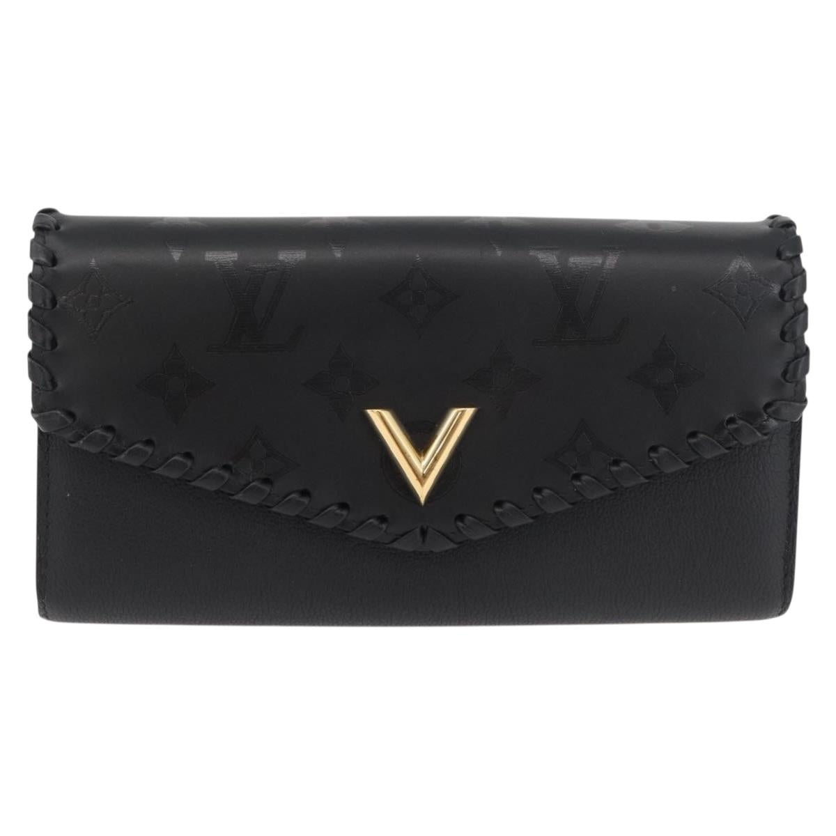 LOUIS VUITTON Monogram Very Portefeuille Verry Wallet M62059 LV Auth 181534V