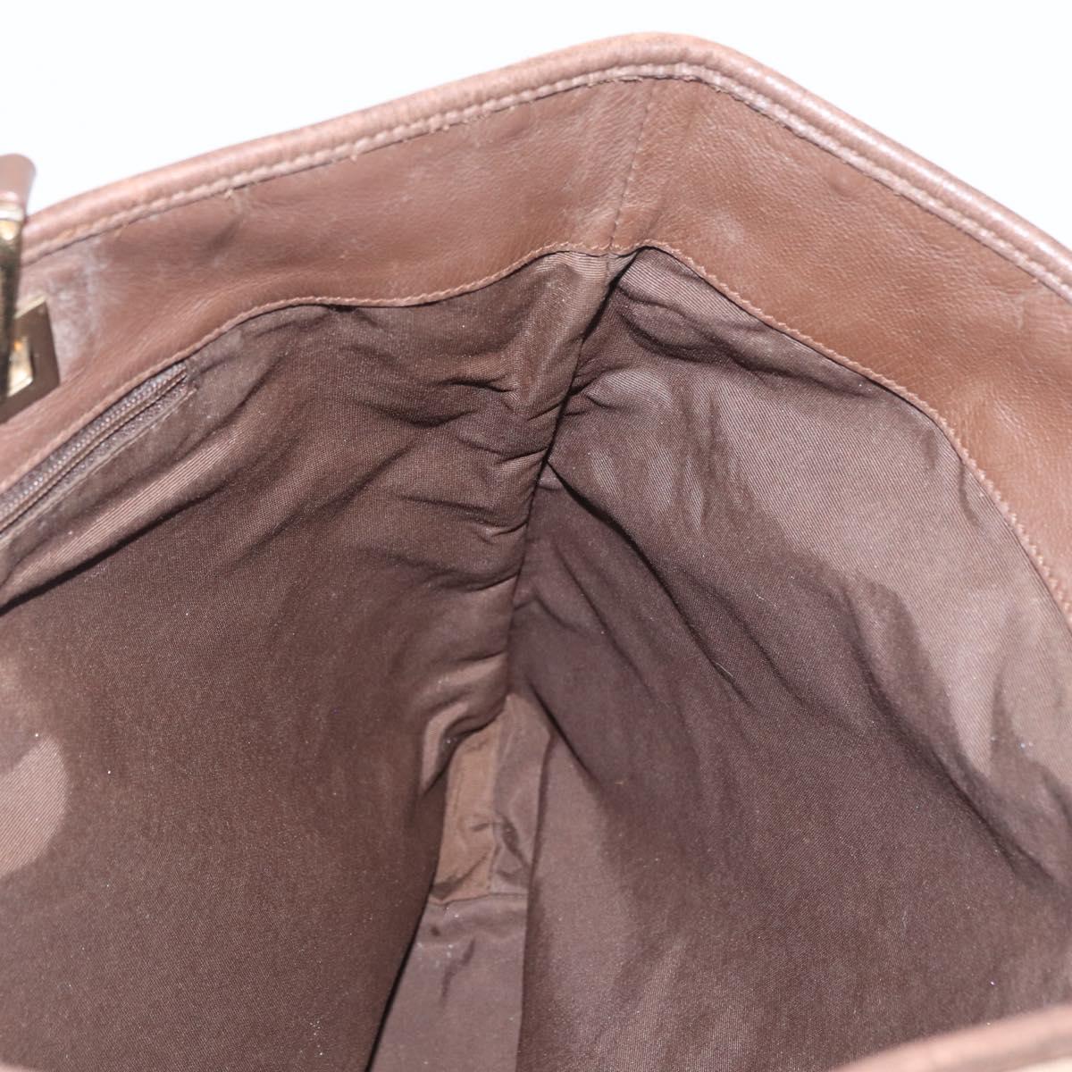 GUCCI GG Canvas Tote Bag Pink Gold 002 1098 Auth 181565