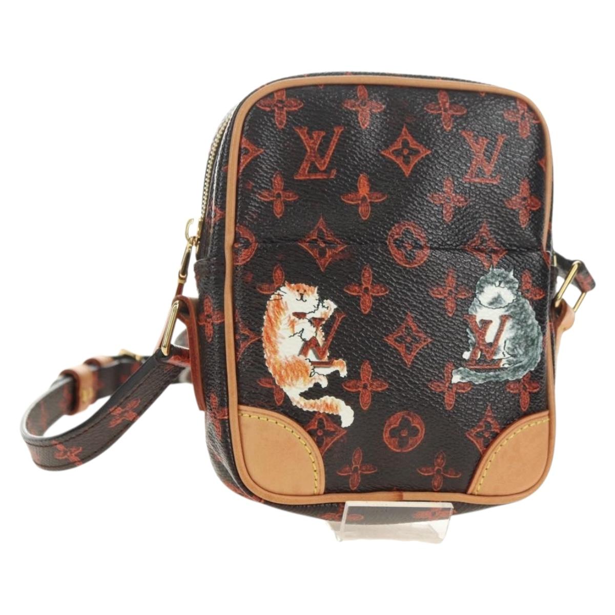 LOUIS VUITTON Catgram Panam Shoulder Bag M44399 LV Auth 181576SAM