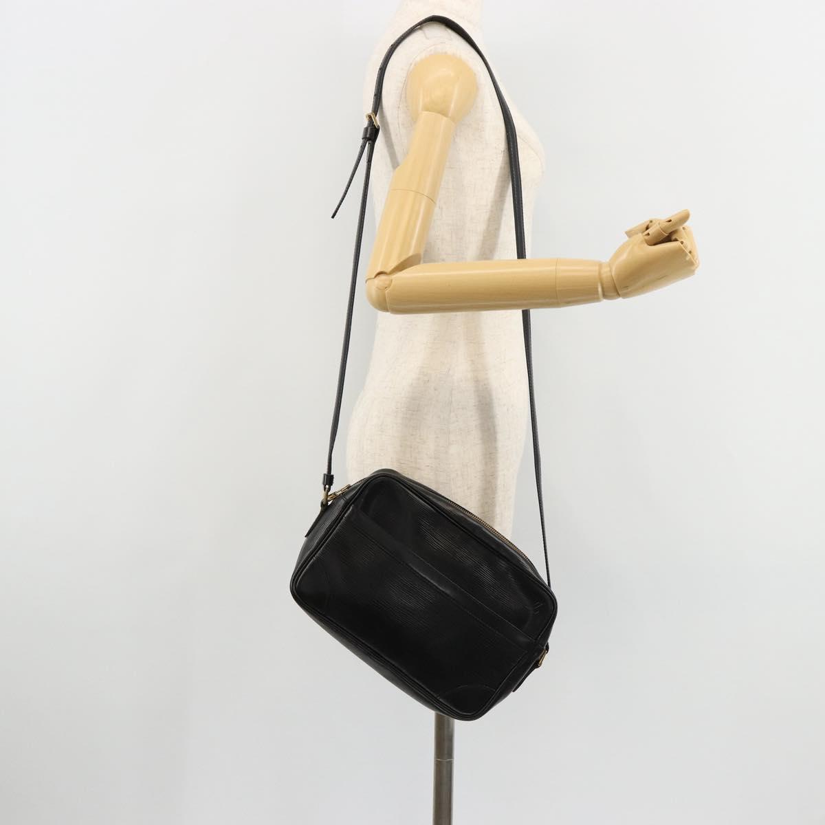LOUIS VUITTON Epi Trocadero 27 Shoulder Bag Black M52312 LV Auth 181579