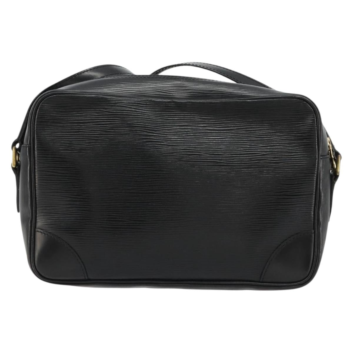 LOUIS VUITTON Epi Trocadero 27 Shoulder Bag Black M52312 LV Auth 181579