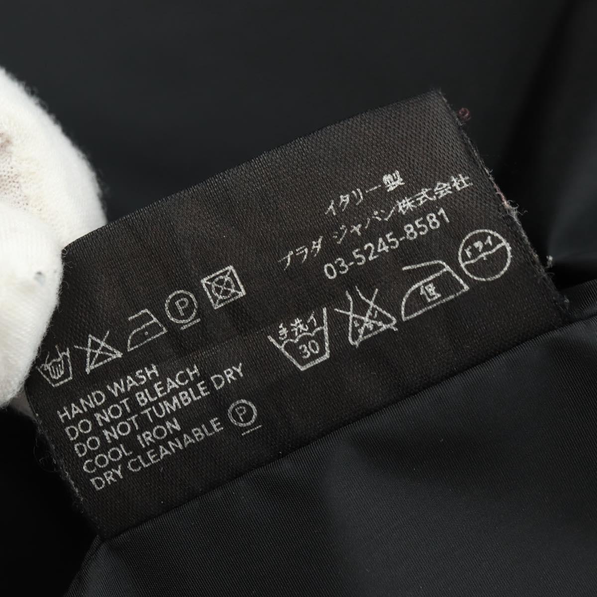 PRADA Gore-Tex Hoodie Jacket Polyester Khaki Auth 181586