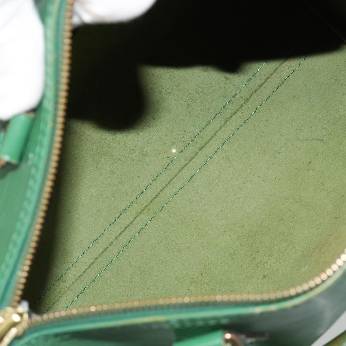 LOUIS VUITTON Epi Speedy 30 Hand Bag Borneo Green M43004 LV Auth 181610A