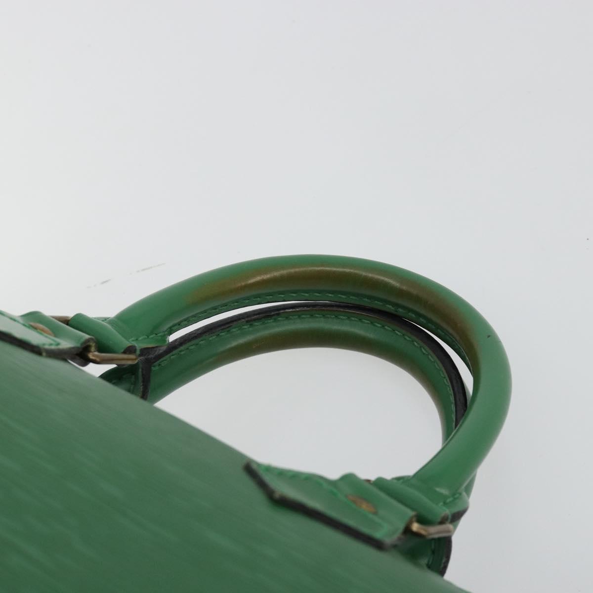 LOUIS VUITTON Epi Speedy 30 Hand Bag Borneo Green M43004 LV Auth 181610A