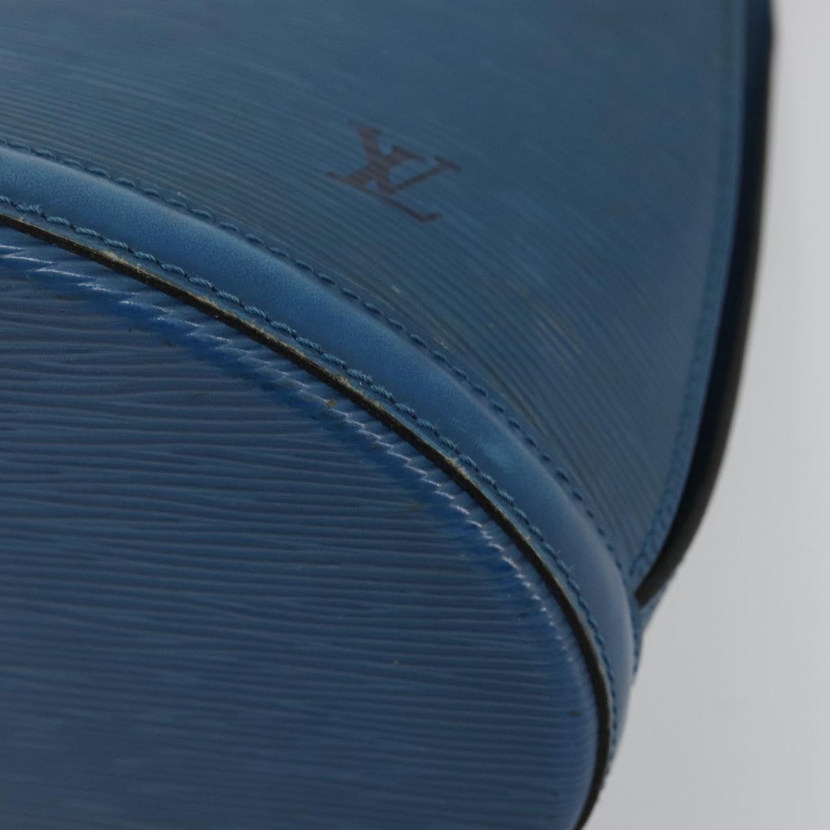 LOUIS VUITTON Epi Cluny Shoulder Bag Blue M52255 LV Auth 181611