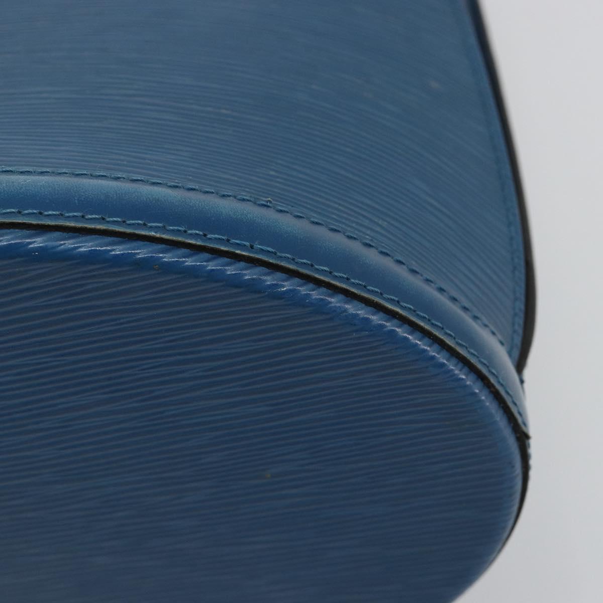 LOUIS VUITTON Epi Cluny Shoulder Bag Blue M52255 LV Auth 181611