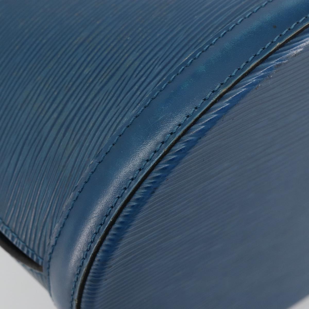 LOUIS VUITTON Epi Cluny Shoulder Bag Blue M52255 LV Auth 181611