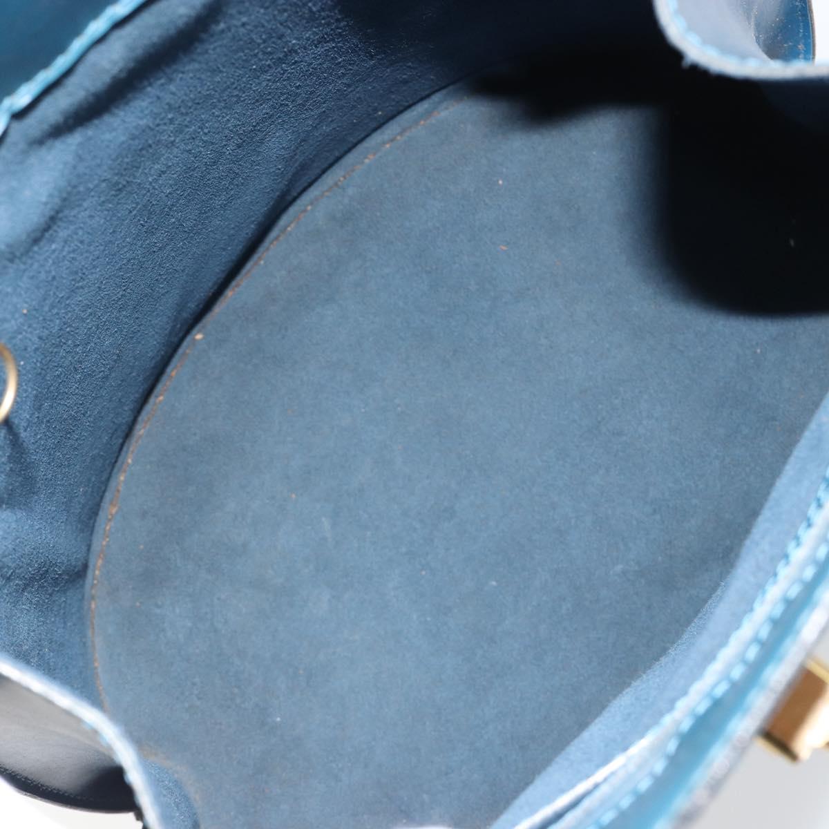 LOUIS VUITTON Epi Cluny Shoulder Bag Blue M52255 LV Auth 181611