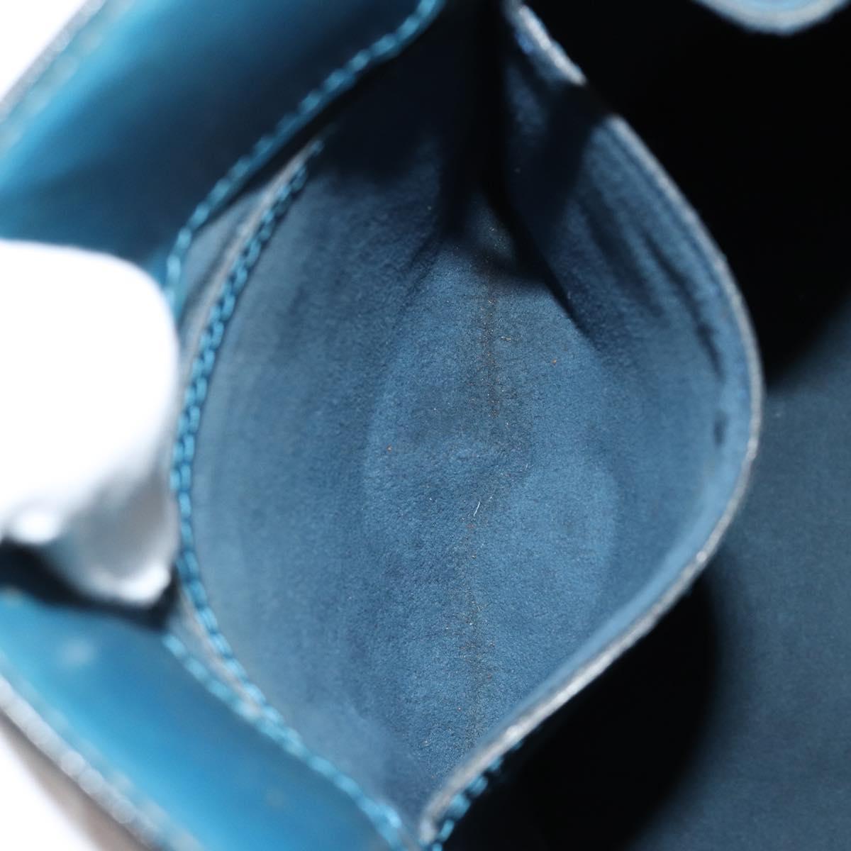 LOUIS VUITTON Epi Cluny Shoulder Bag Blue M52255 LV Auth 181611