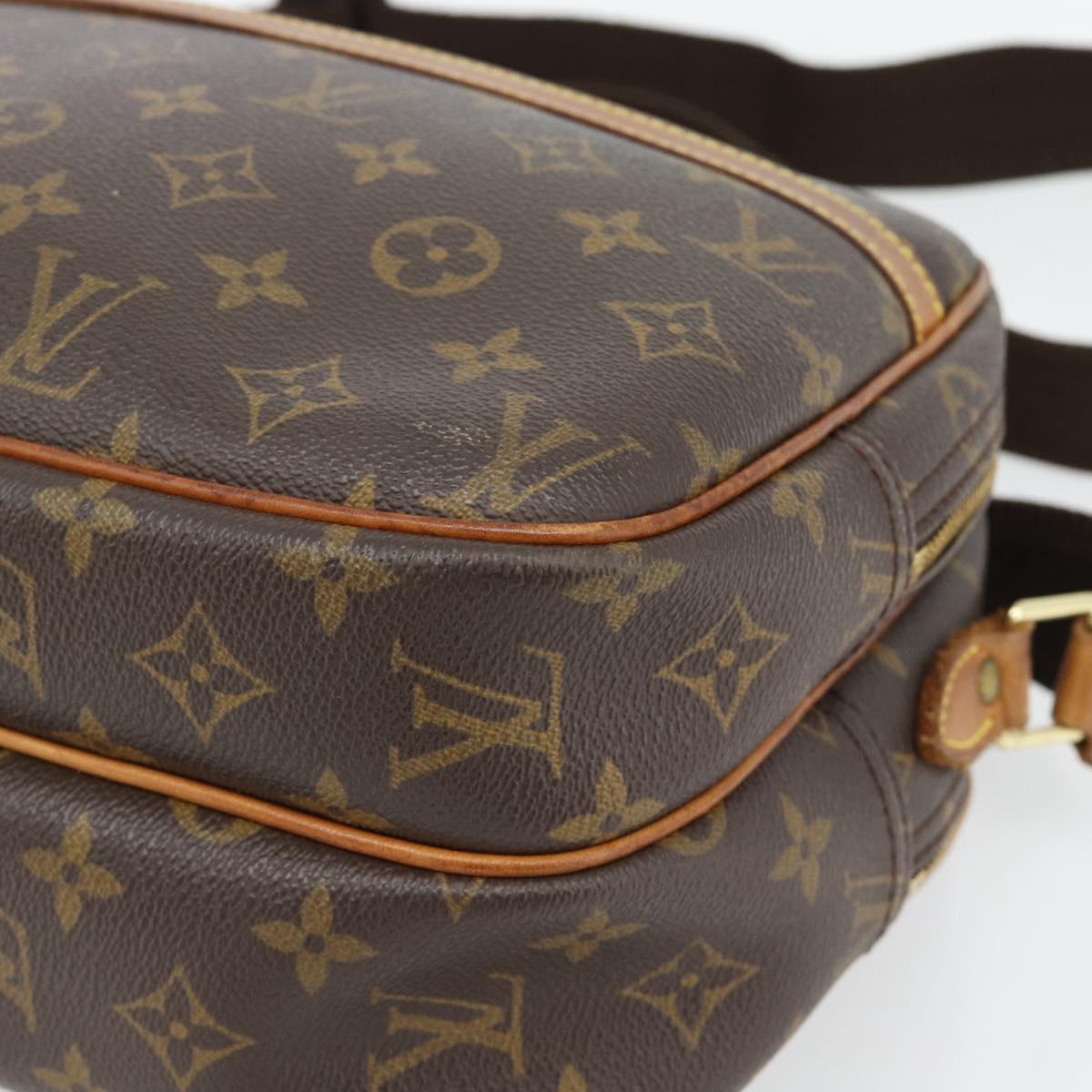 LOUIS VUITTON Monogram Reporter PM Shoulder Bag M45254 LV Auth 181614