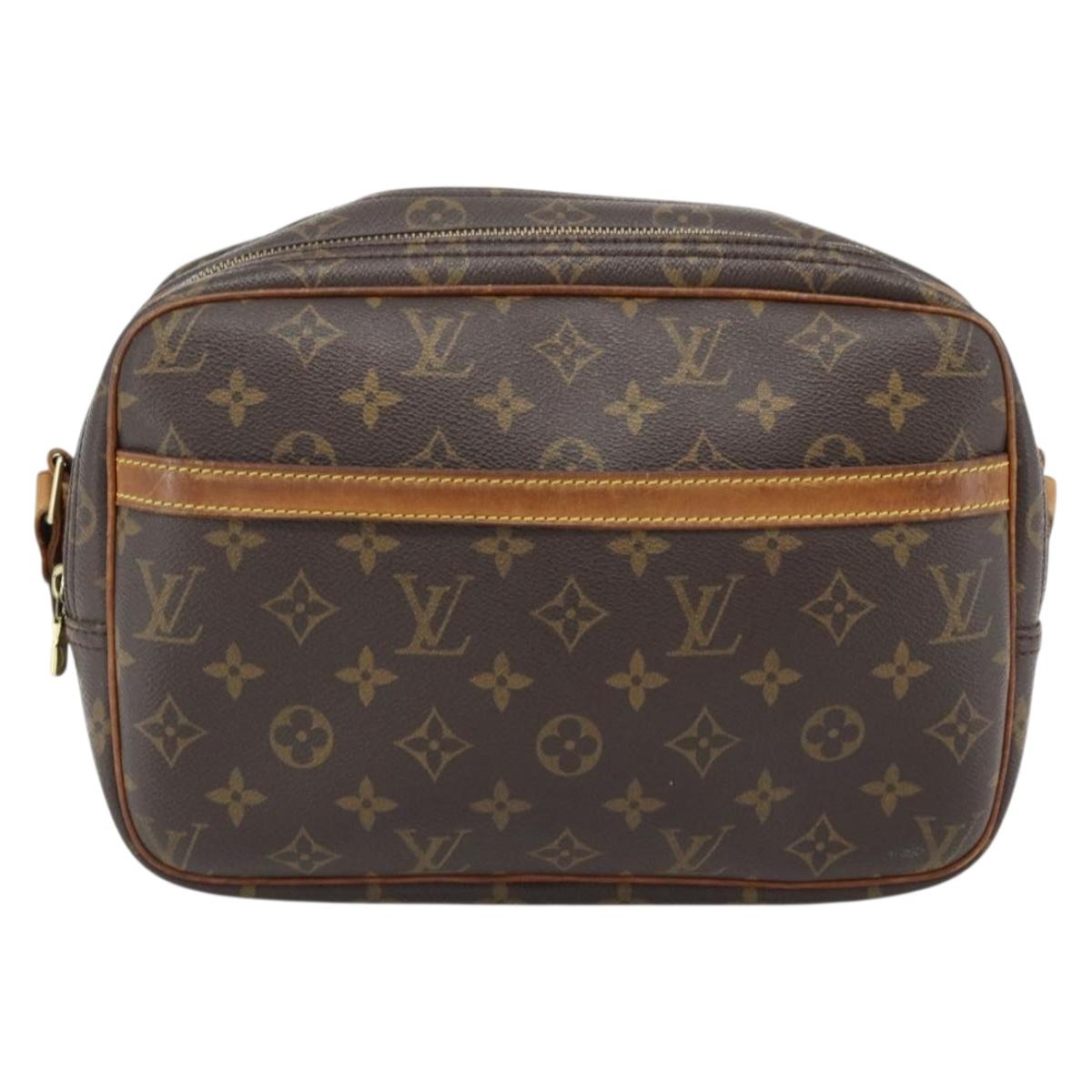 LOUIS VUITTON Monogram Reporter PM Shoulder Bag M45254 LV Auth 181614