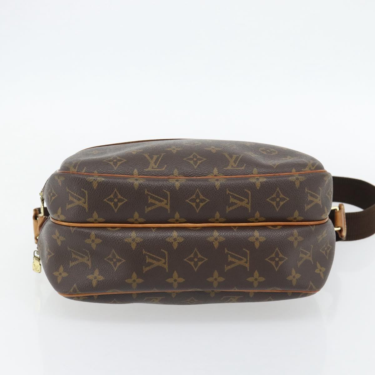LOUIS VUITTON Monogram Reporter PM Shoulder Bag M45254 LV Auth 181614